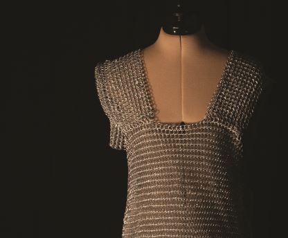 As a hobby, Chris Moneke makes chainmail vests. He has made several over the years, and keeps one at LHS for viewing purposes. 