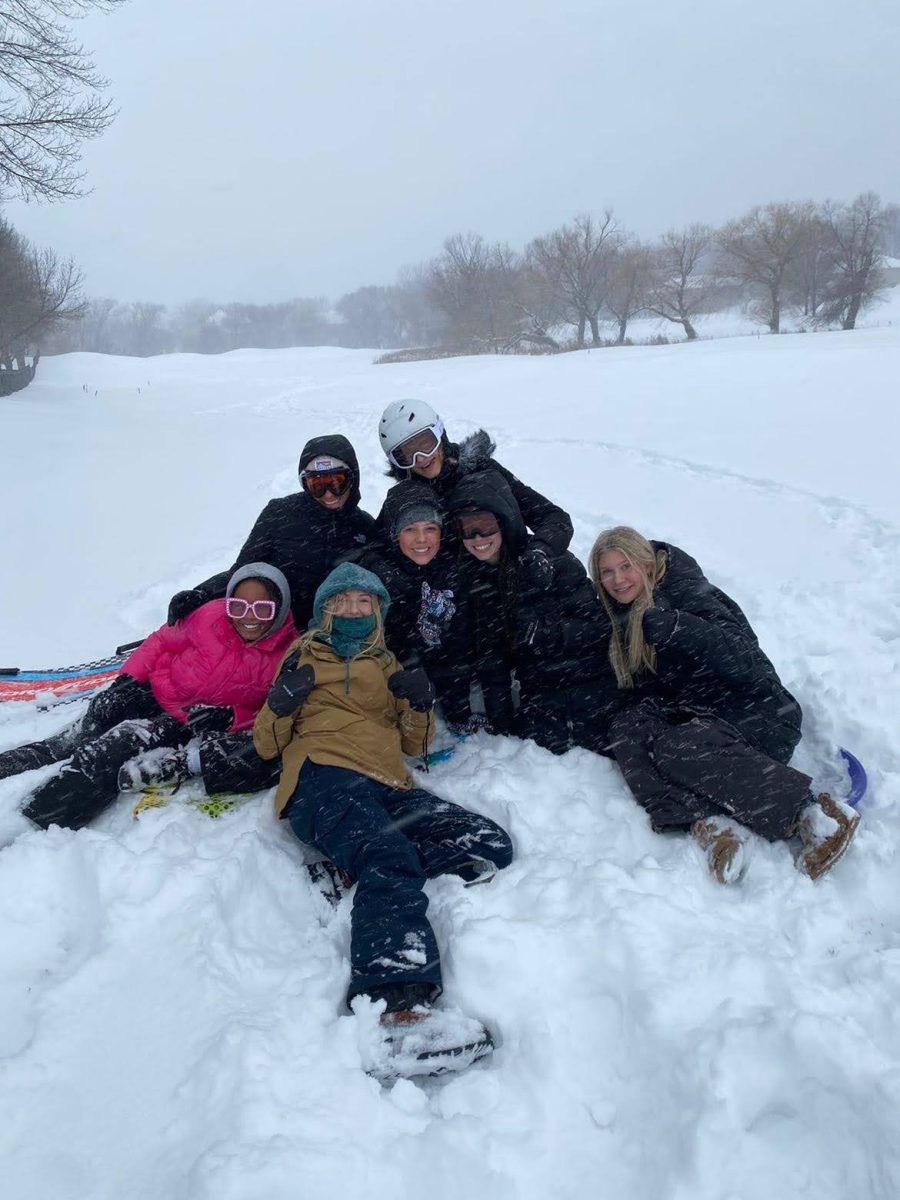 Take a peek at how LHS students spend their snow day, snowboarding and sledding in graduated student Dilynn Severson’s backyard.
