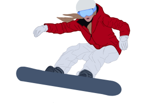 What snowboarding really looks like, when  someone is actually good and not tumbling down the hill like Hazel.