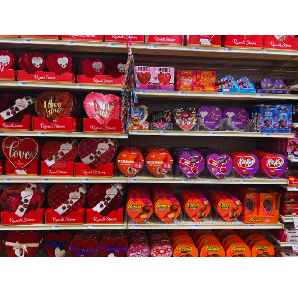 Stores in Sioux Falls, SD begin to stock the shelves with treats for classmates, lovers and friends. 
