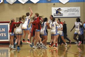 The LHS girls basketball teams never-give-up attitude shines through the losses they faced and also an inspiring journey of growth and personal development (Used with permission by Matt Daly).

