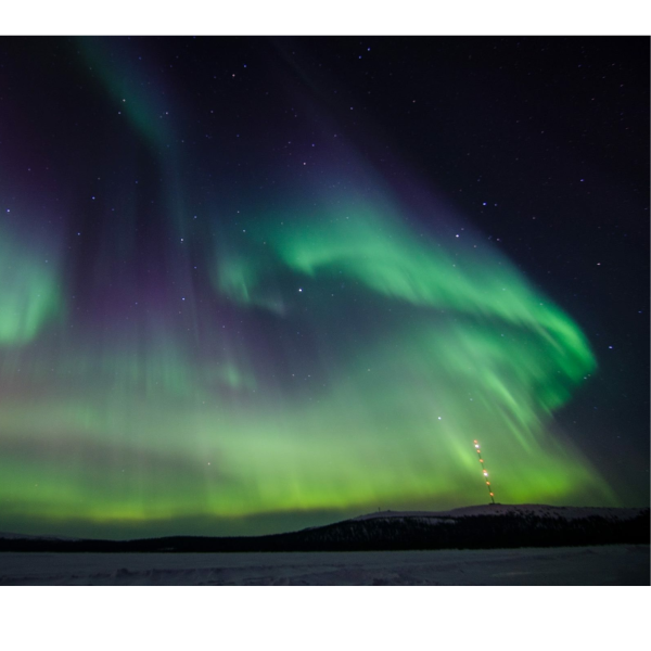 During this past weekend, the northern lights were visible in many countries across the globe. (Photo used with permission by TripleXAdventures)
