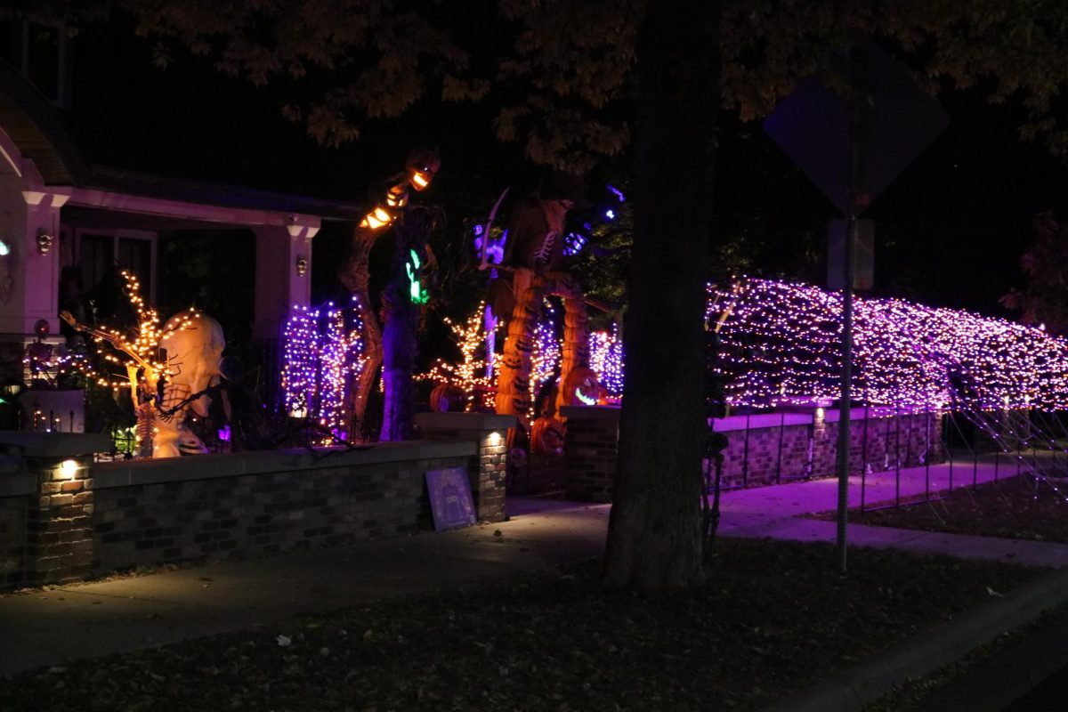 Many houses in Sioux Falls are decorated for this upcoming Halloween, which falls on Thursday, Oct. 31. 