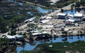 The aftermath of Hurricane Helene in a coastal town of Florida. 
Photo used with permission by Free Malaysia Today.
