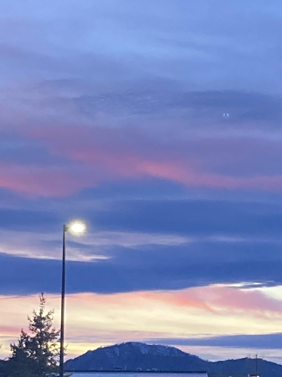 Winter sunset found in Spearfish, SD.