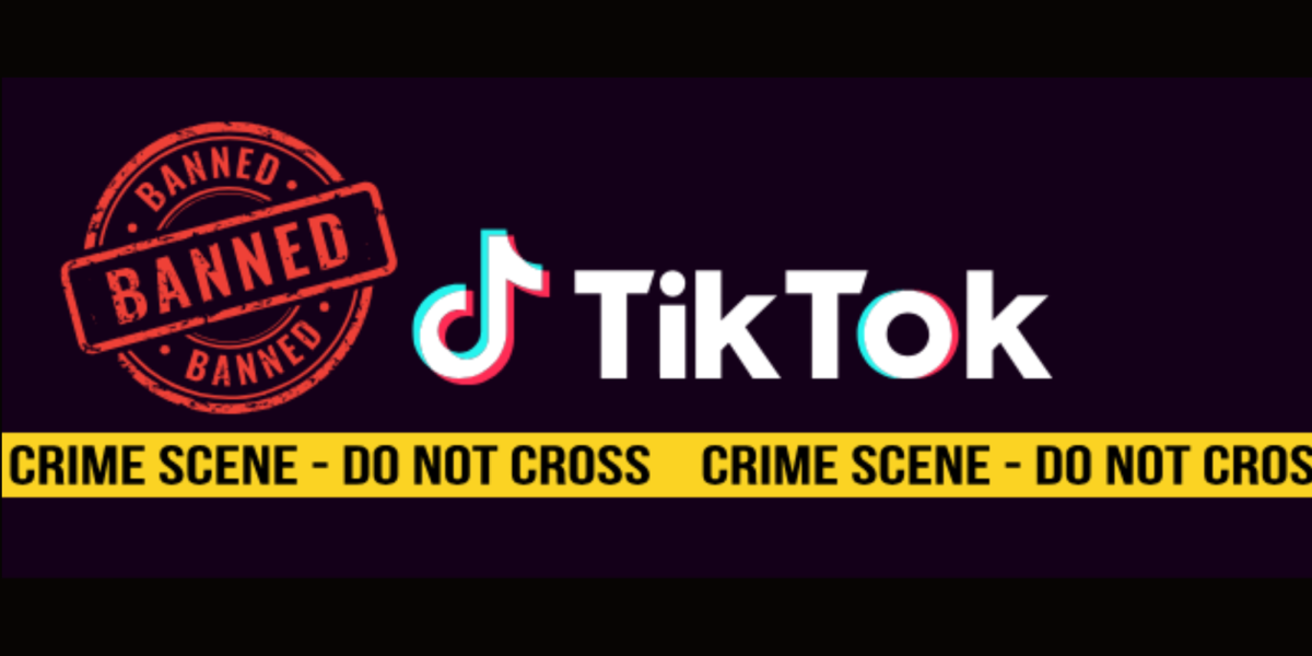 TikTok is on the chopping block with the U.S. government in Jan. 2024 (Used with permission of Canva and Brandfetch Logo)