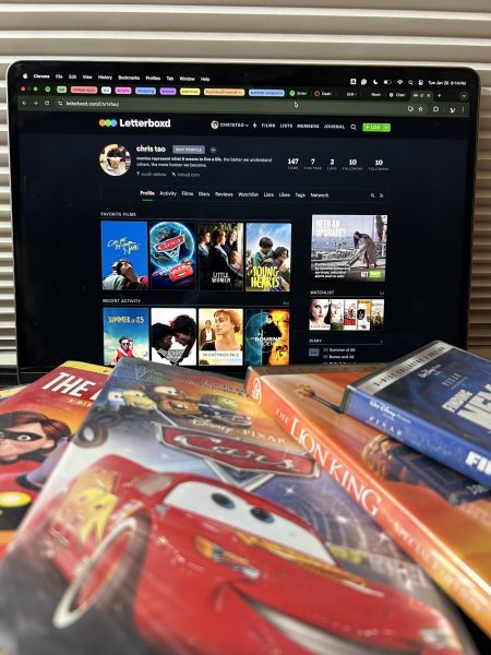 A Letterboxd profile page, featuring the user’s favorite films, a watchlist, watch history, a bio and a profile picture.