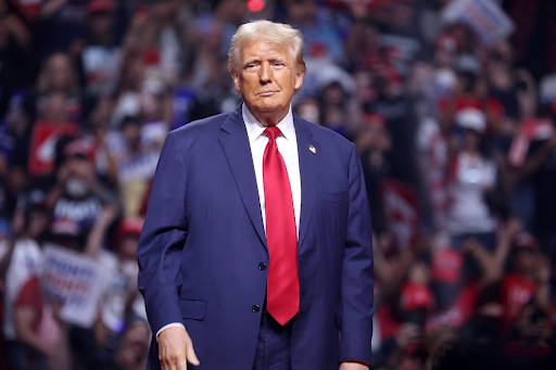 President Donald J. Trump at a rally in Glendale, AZ (Aug. 23, 2024) (used with permission by Wikimedia Commons)
