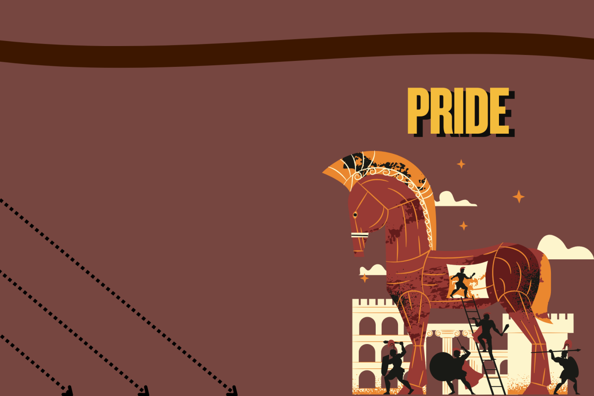 "The best way to counter pride is to do things that kill it." (Artwork by Will Van Schepen)