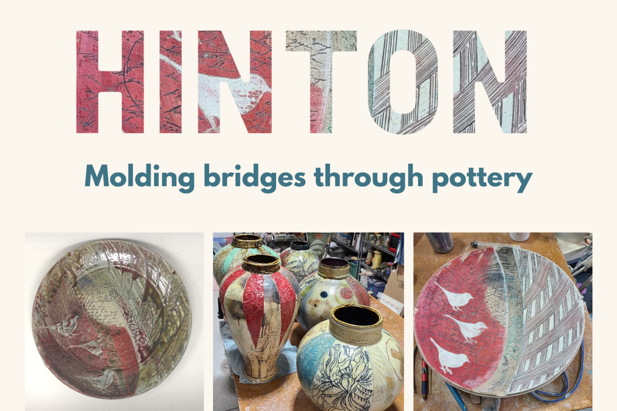 Travis Hinton, LHS art teacher is a skilled artist that makes his own pottery. The pottery is sold to people around the country (Photos used with permission by Travis Hinton). 