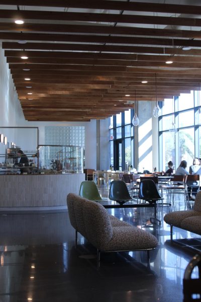 Overlook of  Café Breadico