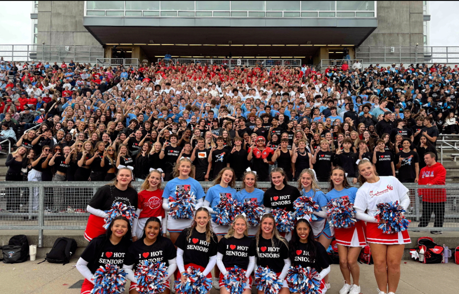 The LHS student section, the Crazies, is known for having one of the loudest and most supportive high school sports crowd. 