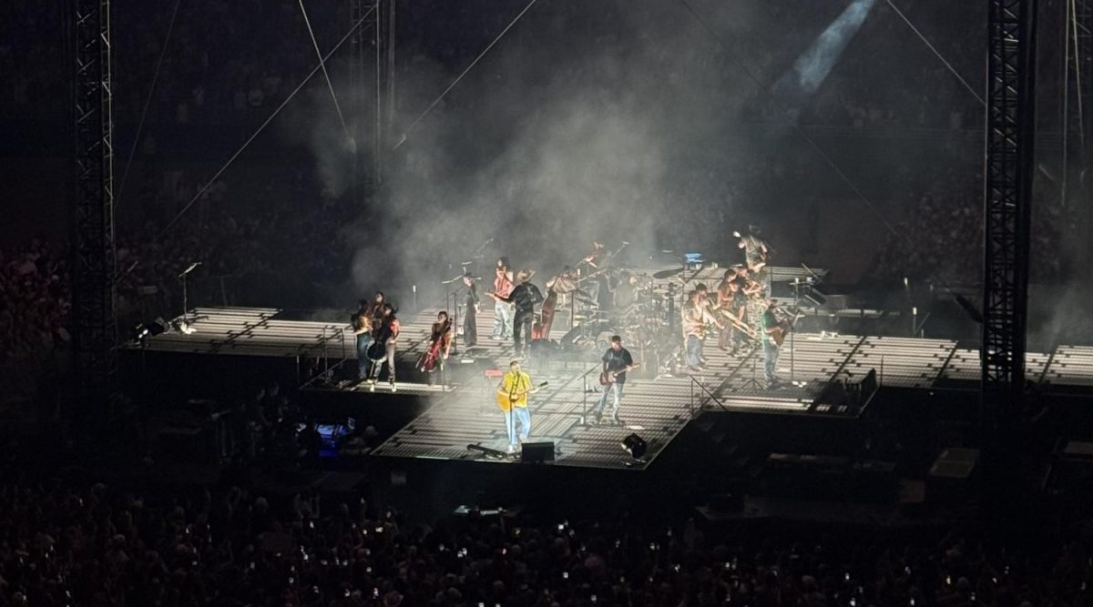 Bryan performs at the Dome at America’s Center in Saint Louis, MO.