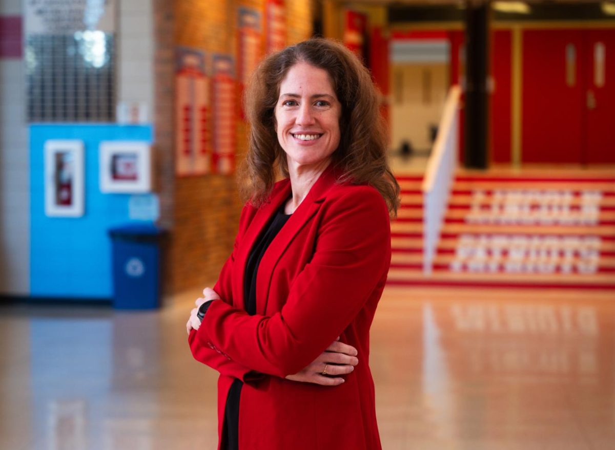 Dr. Laura Raeder, LHS principal, has run marathons, including the Boston Marathon and Chicago Marathon, along with many around the world.