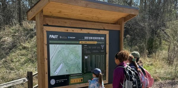 Trail signs at Great Bear